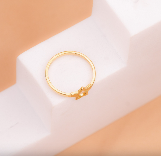 Anillo Estrellita Dorada