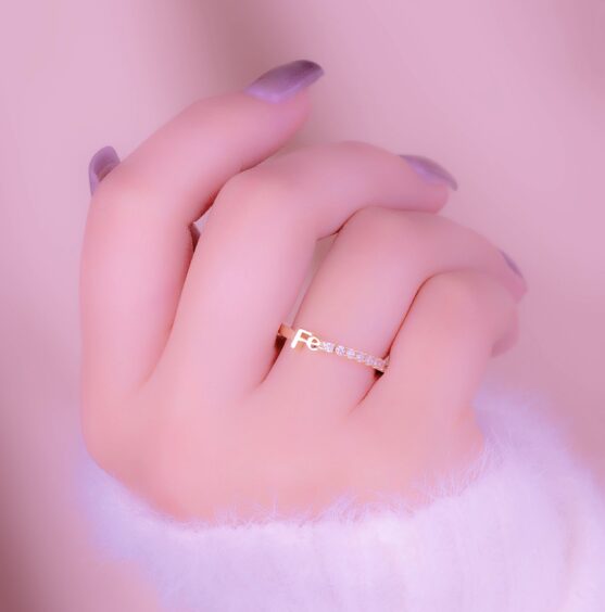 Anillo Fe Dorado