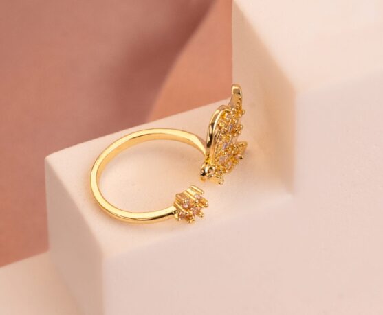 Anillo Mariposa Flor
