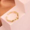 Anillo Mariposas Entrelazados