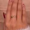 Anillo Petunia Dorado