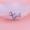 Aretes Astronauta Cohete