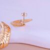 Aretes Croissant Dorados