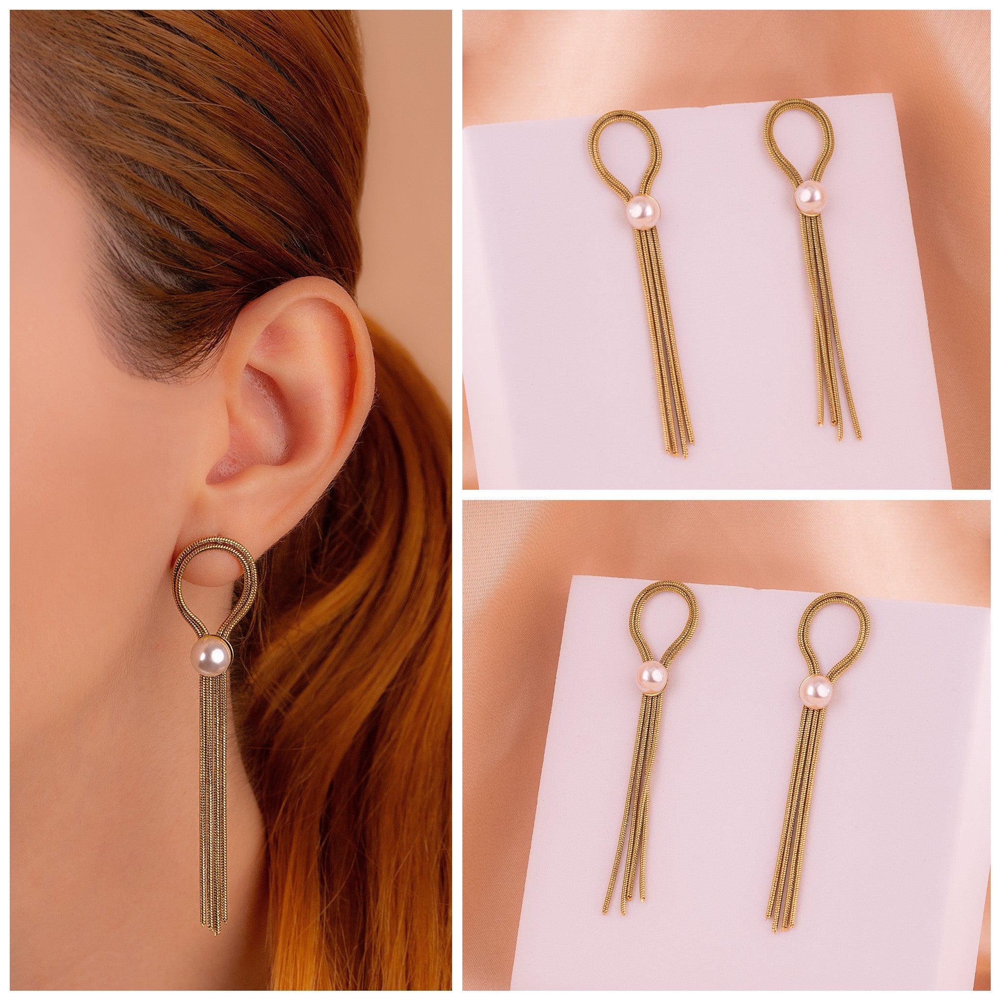 Aretes Gretel Dorados