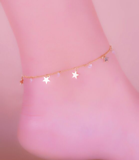 Tobillera Estrellitas Dorada