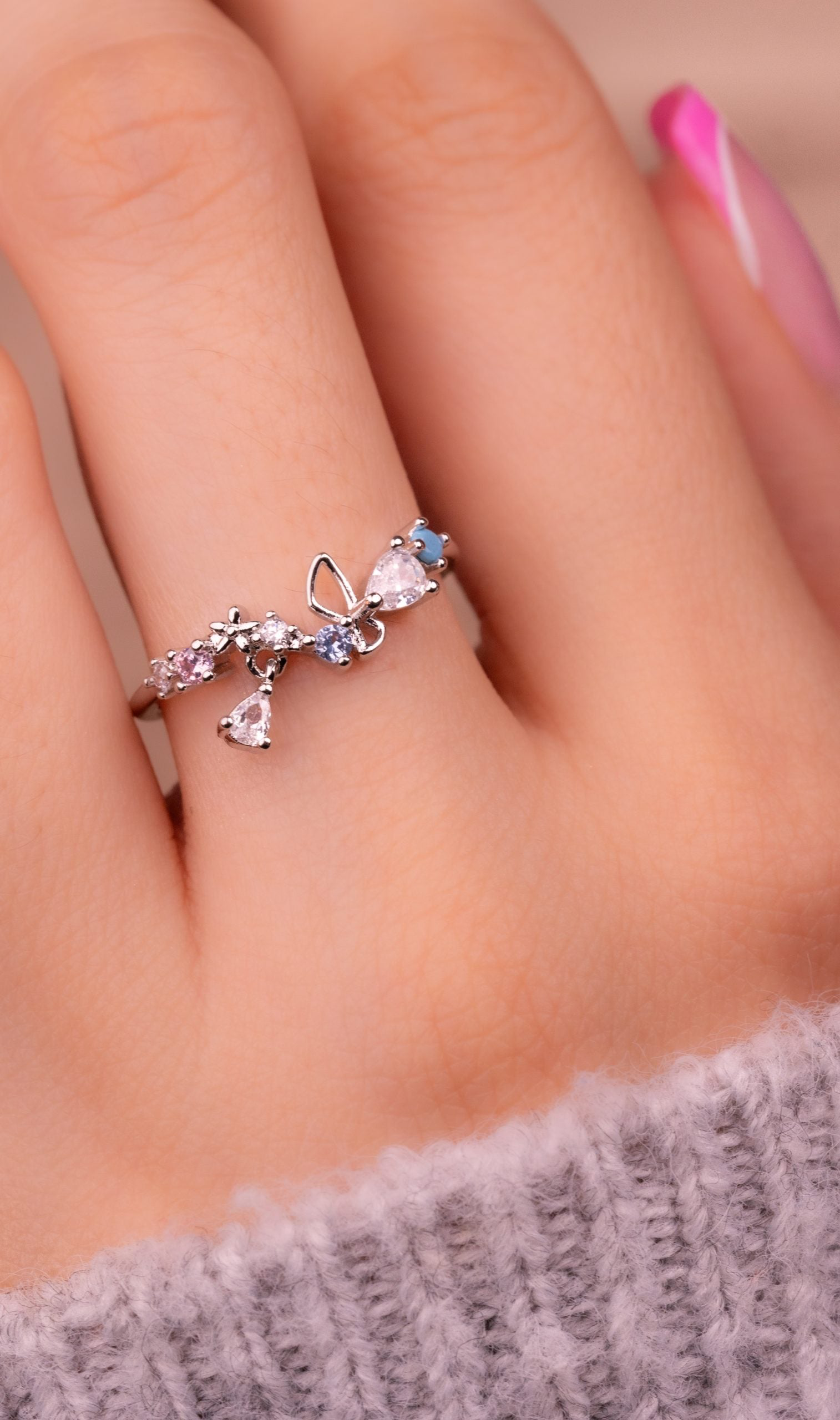 Anillo Cristina Plateado