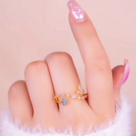 Anillo Elaria Dorado
