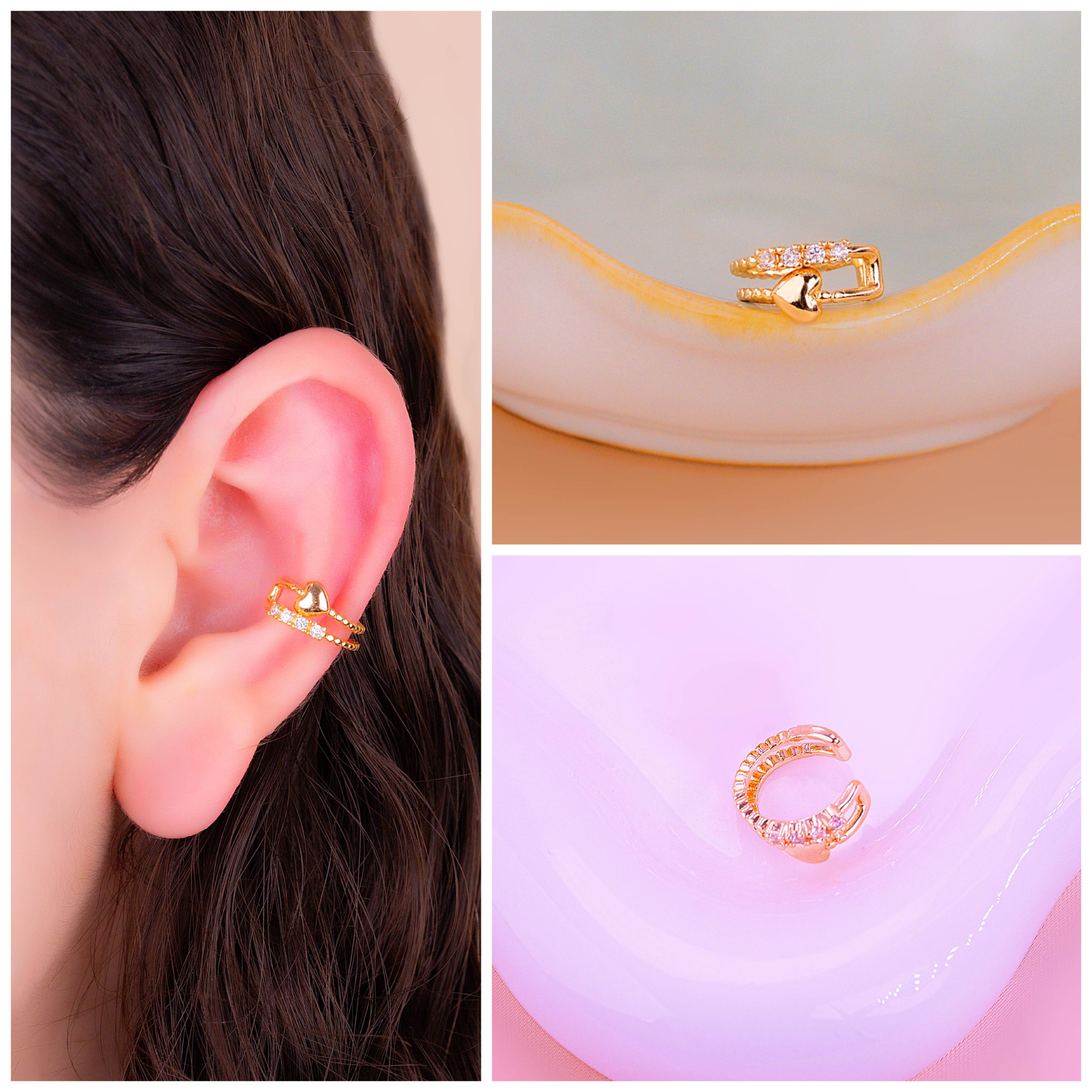 Ear Cuff Amaya Dorad