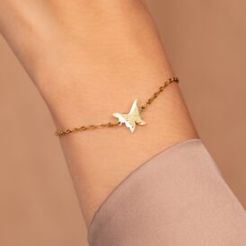 Pulsera Mariposa Dorada