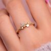 Anillo Estrellas Dorado