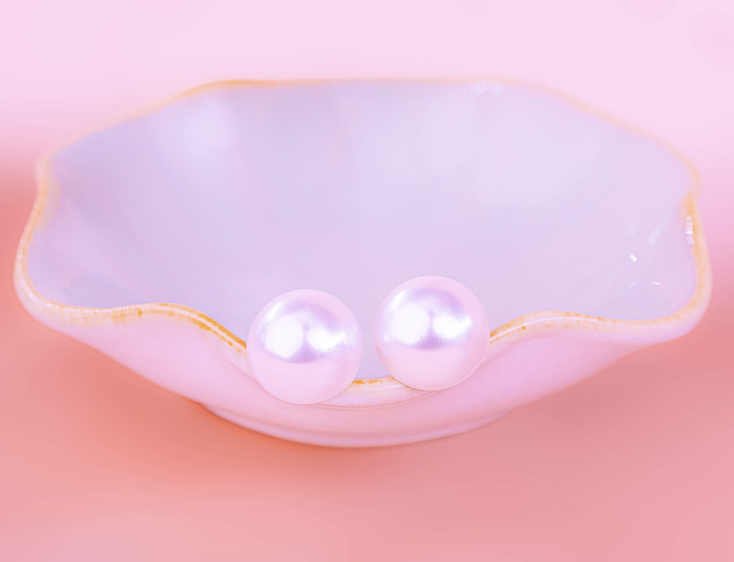 Aretes Perlas Blancas Grandes