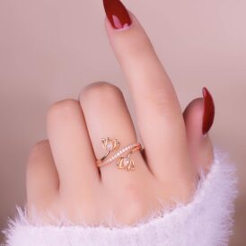 Anillo Loto Dorado