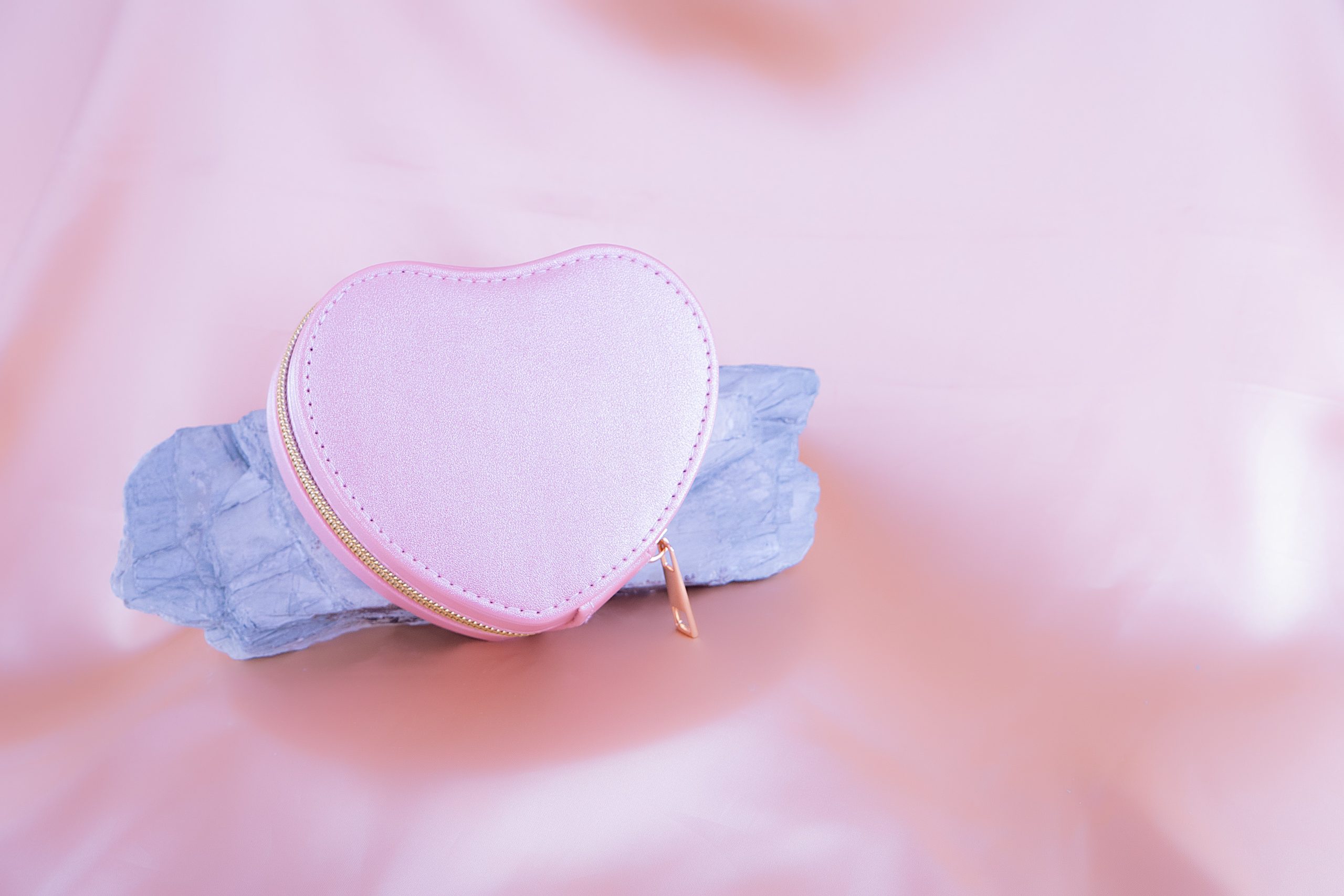 Joyero Corazón Rosa