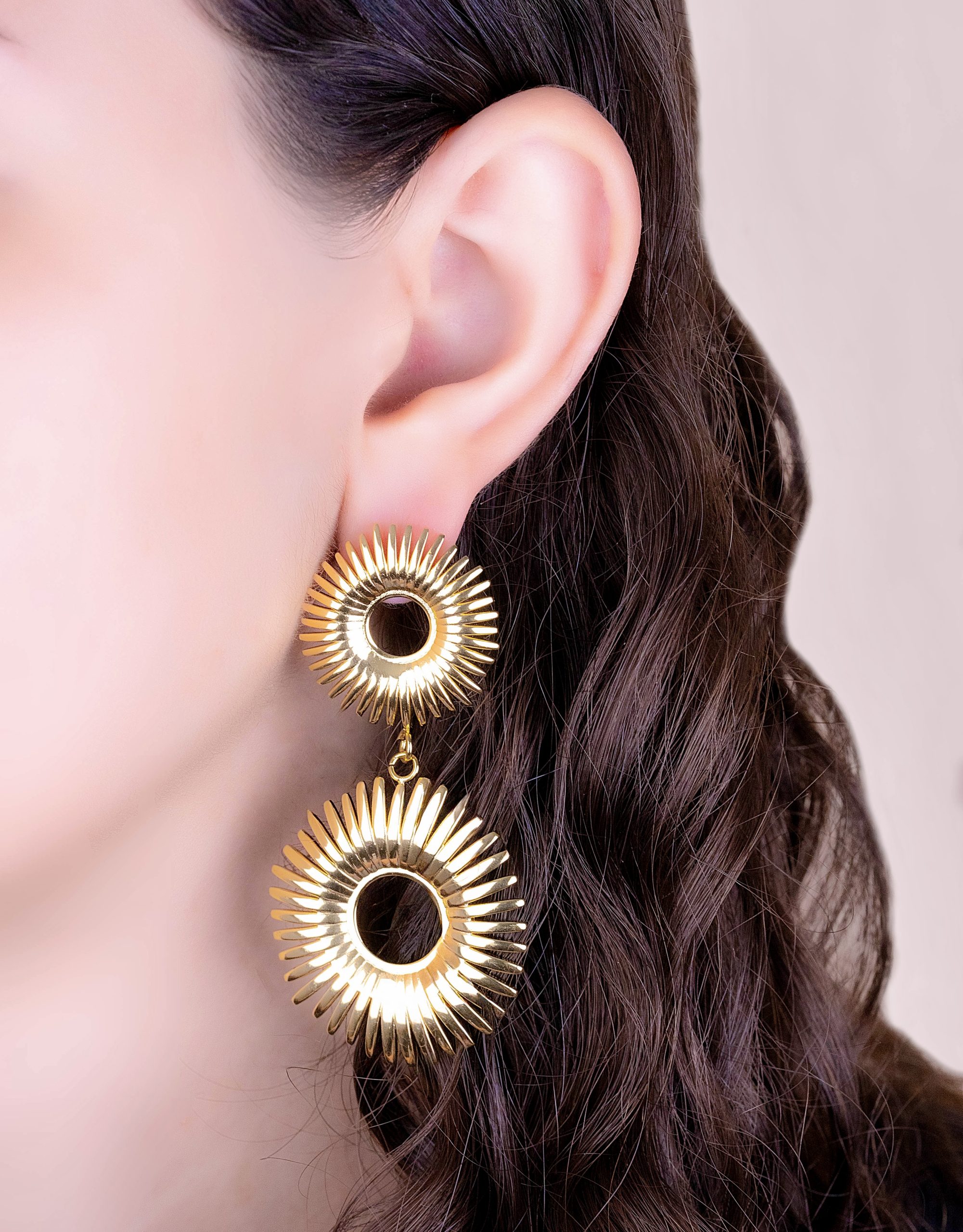 Aretes Solea Dorados