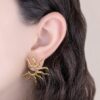 Aretes Soles Dorados