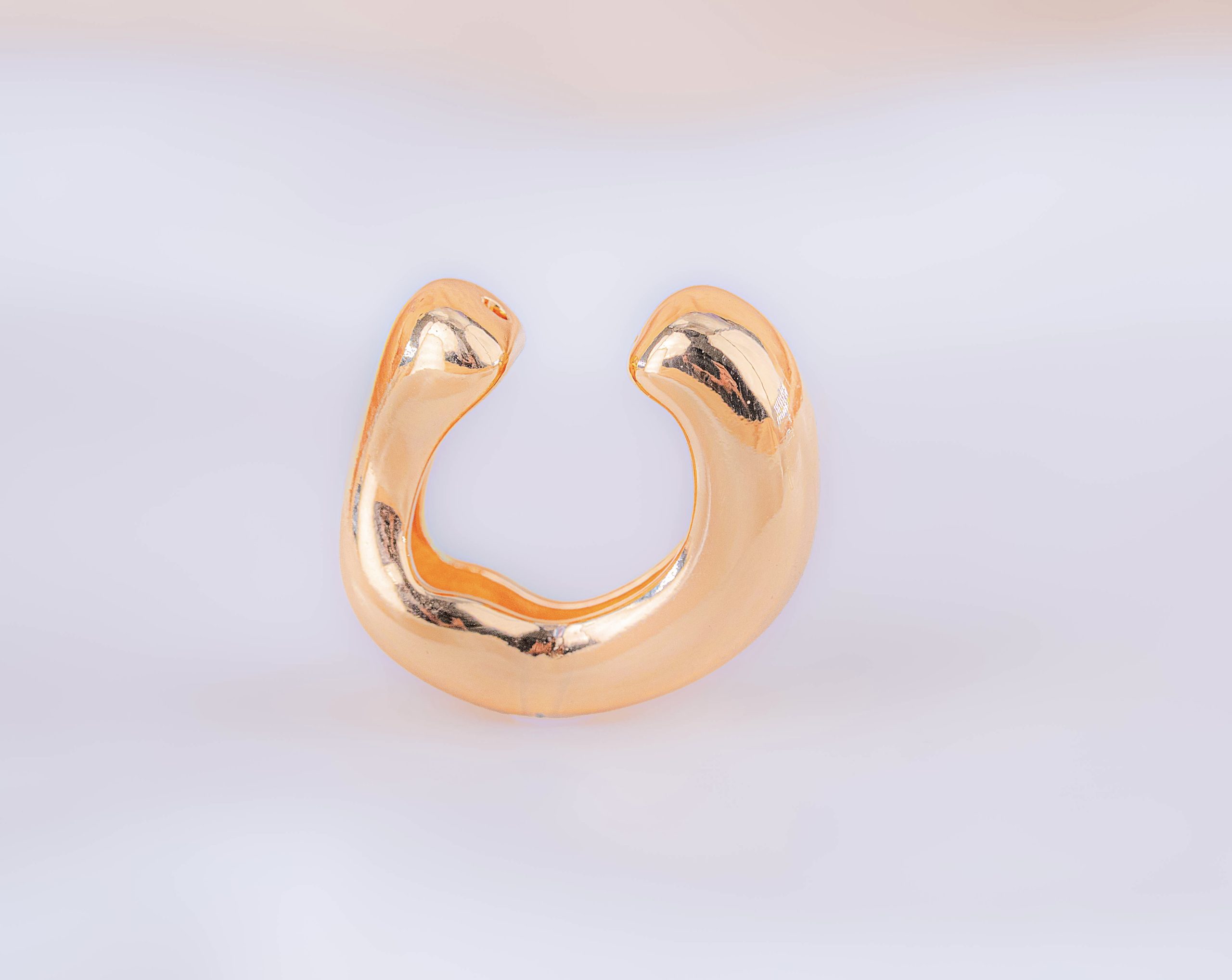 Ear Cuff Bolda Dorado
