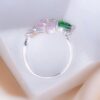 Anillo Colibrí Plateado