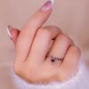 Anillo Corazón Rubí