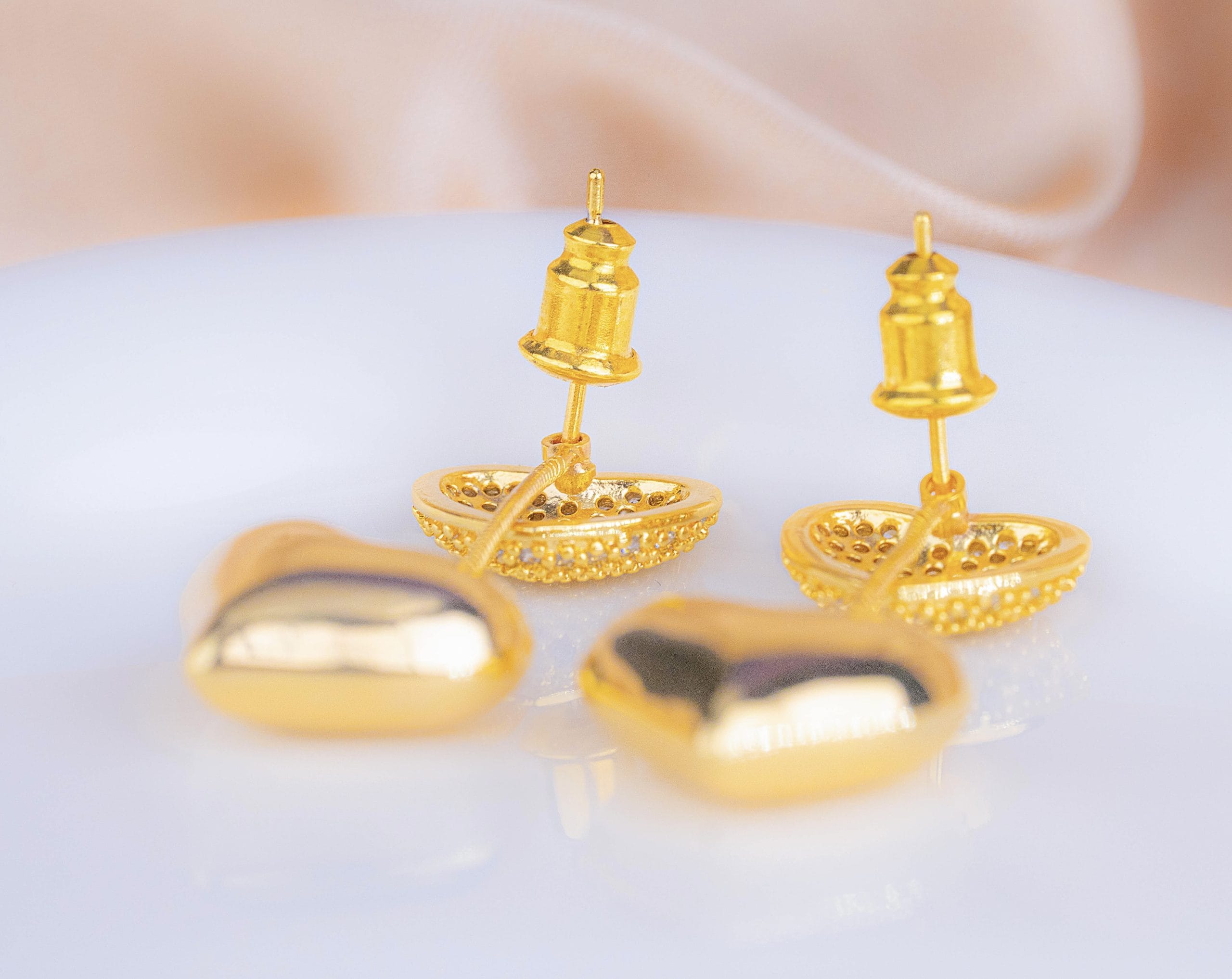 Aretes Idilio Dorados