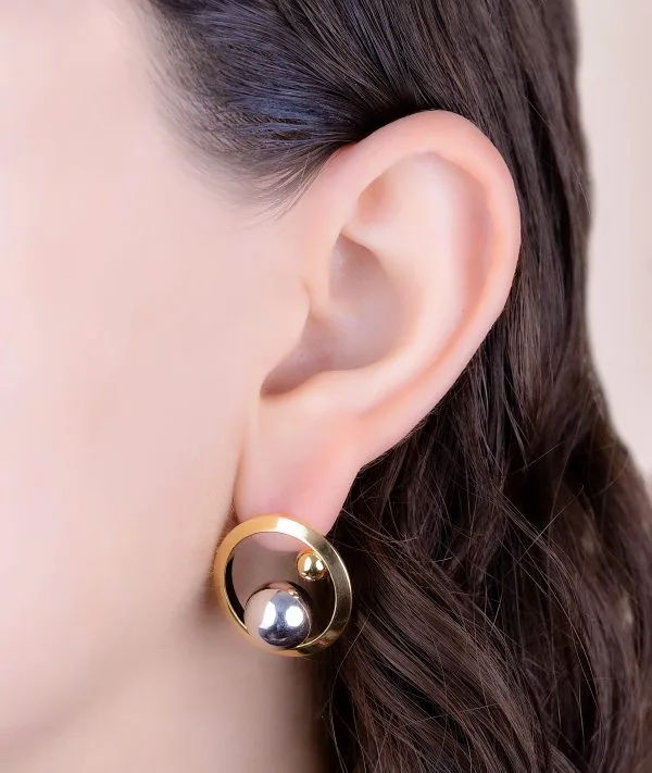 Aretes Órbita Bicolor