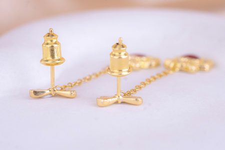 Aretes Ositos Corazones