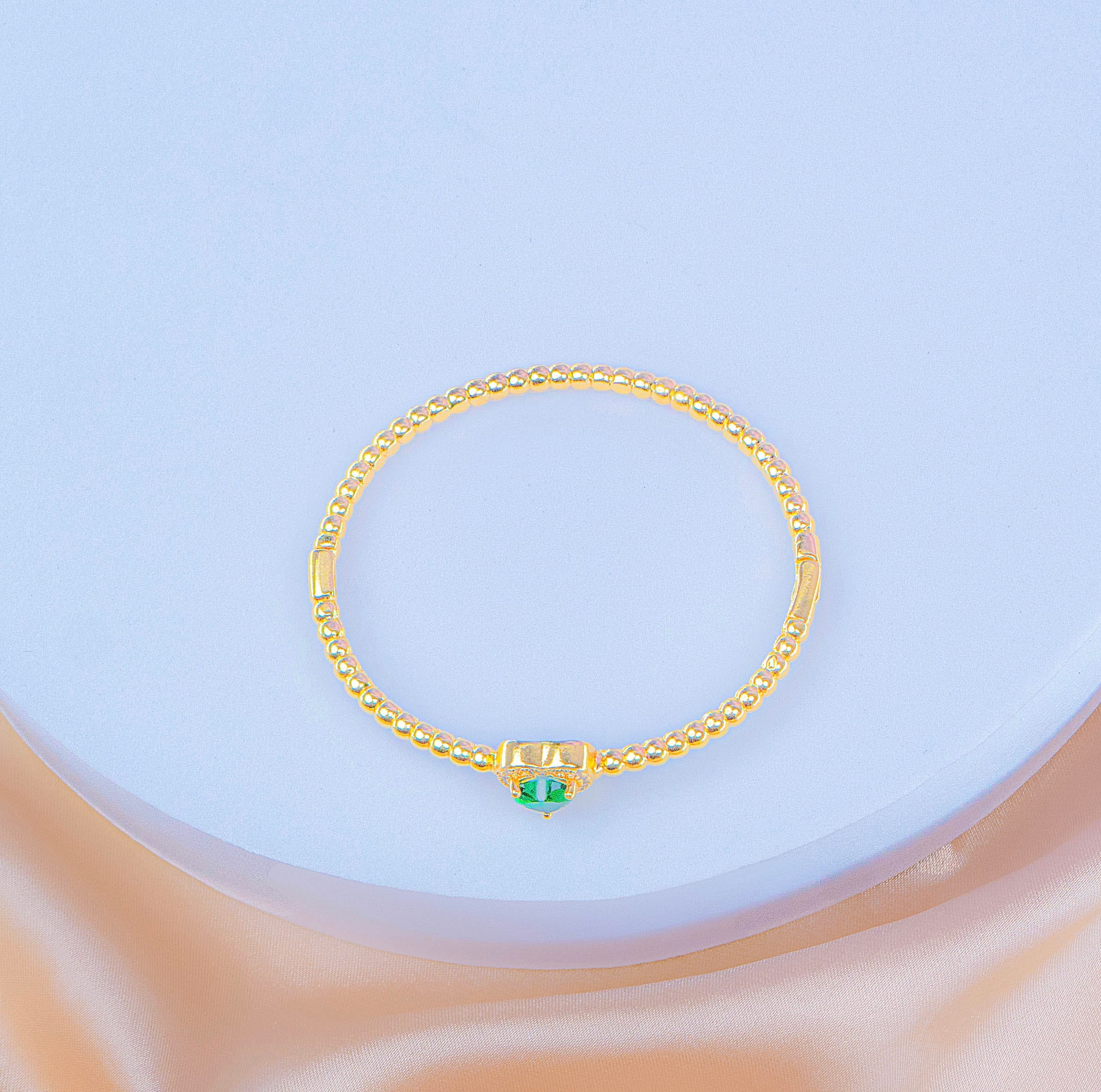 Brazalete Corazón Esmeralda