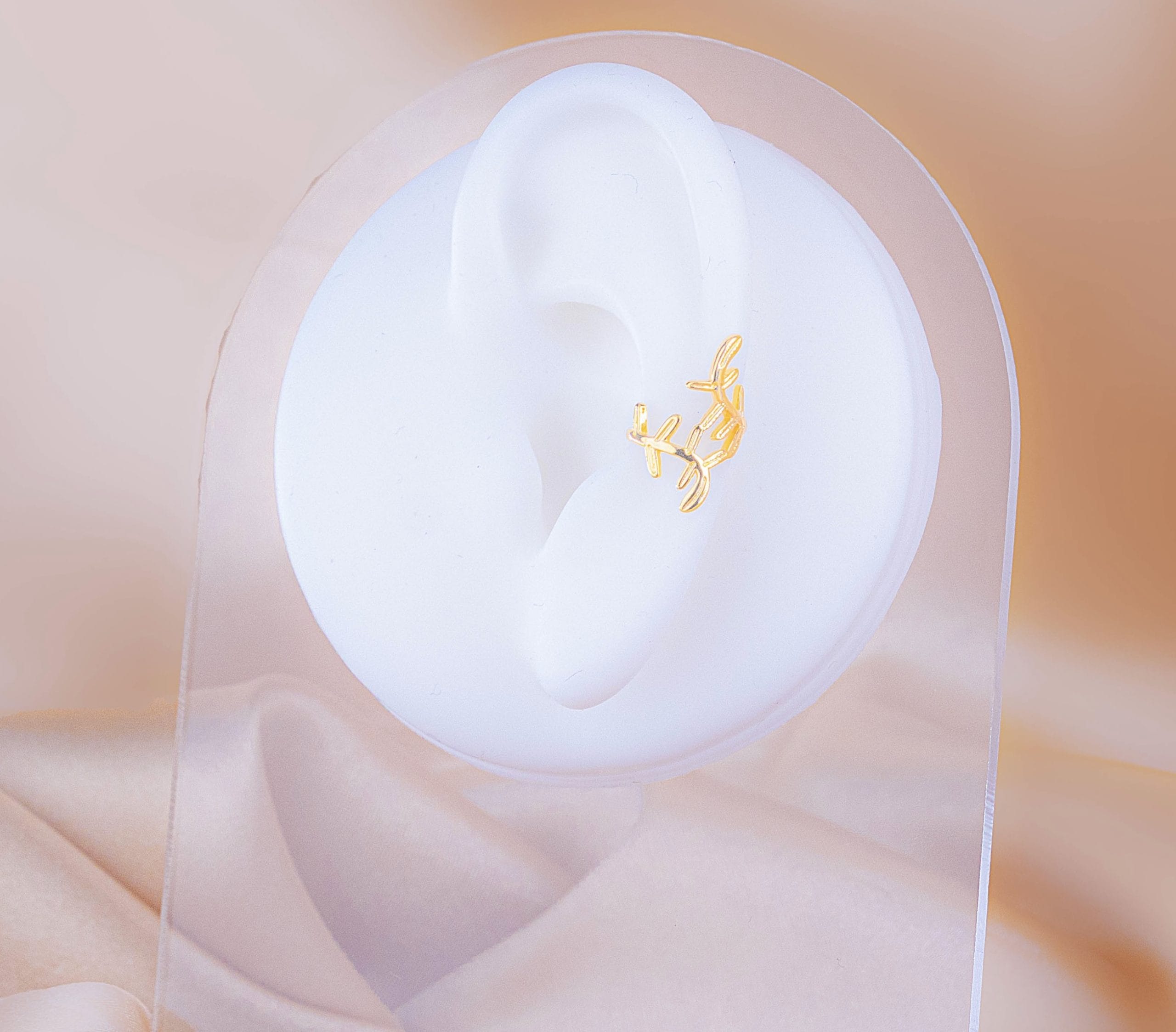 Ear Cuff Espiga Dorado