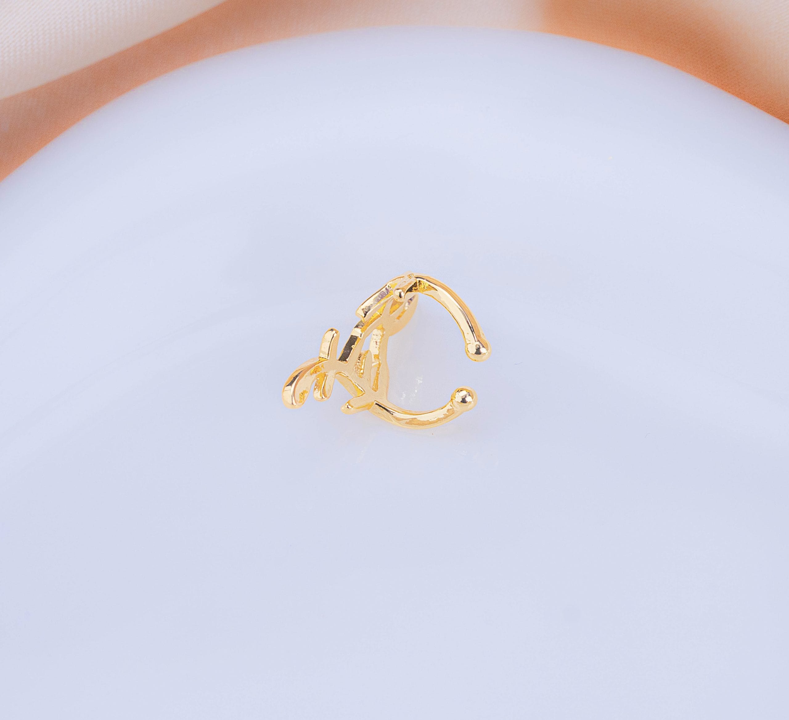 Ear Cuff Espiga Dorado