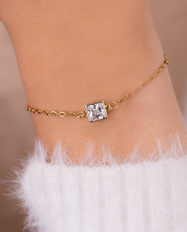 Pulsera Elena Dorada