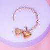 Pulsera Relicario Corazón Secreto