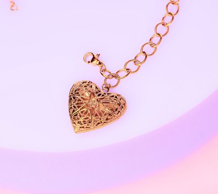 Pulsera Relicario Corazón Secreto