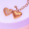 Pulsera Relicario Corazón Secreto