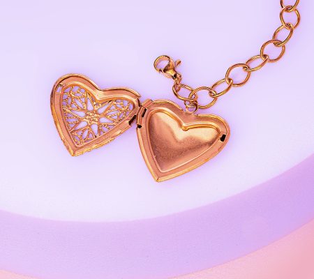 Pulsera Relicario Corazón Secreto