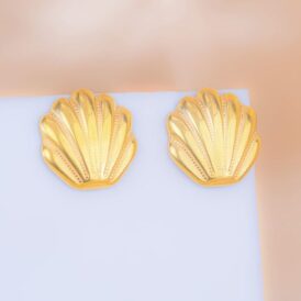 Aretes Conchas Dorados Aretes Conchas Dorados