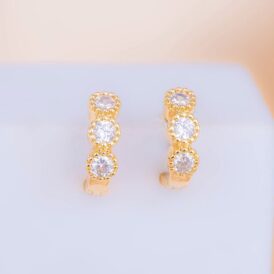 Candongas Iris Doradas Candongas Iris Doradas