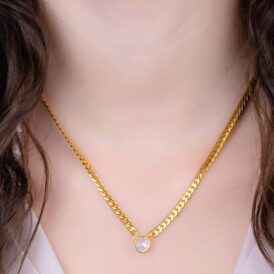 Collar Corazón Circón 1 Collar Corazón Circón