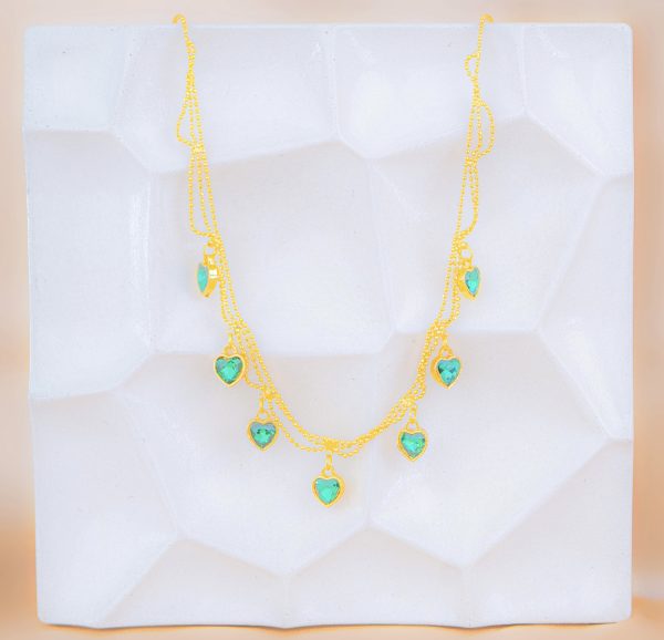 Collar Trono Esmeralda