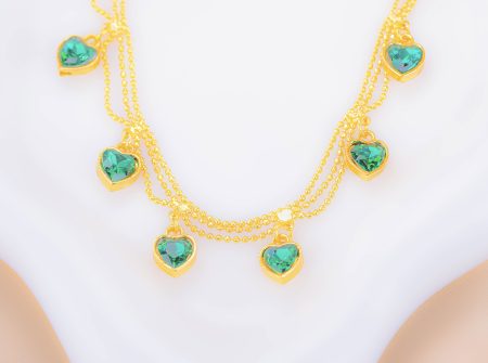 Collar Trono Esmeralda