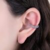 Ear Cuff Neila Plateado