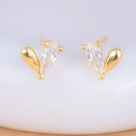 Topitos Corazones Cristales.. Topitos Corazones Cristales