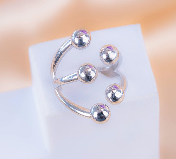 Anillo Greta Plateado