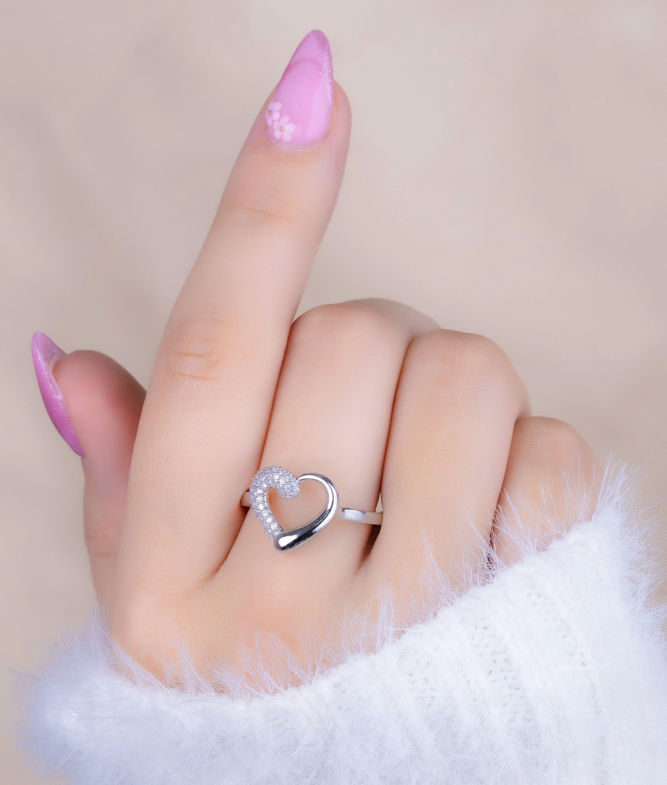 Anillo Corazón Dual