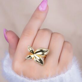 Anillo Dalia Dorado Anillo Dalia Dorado