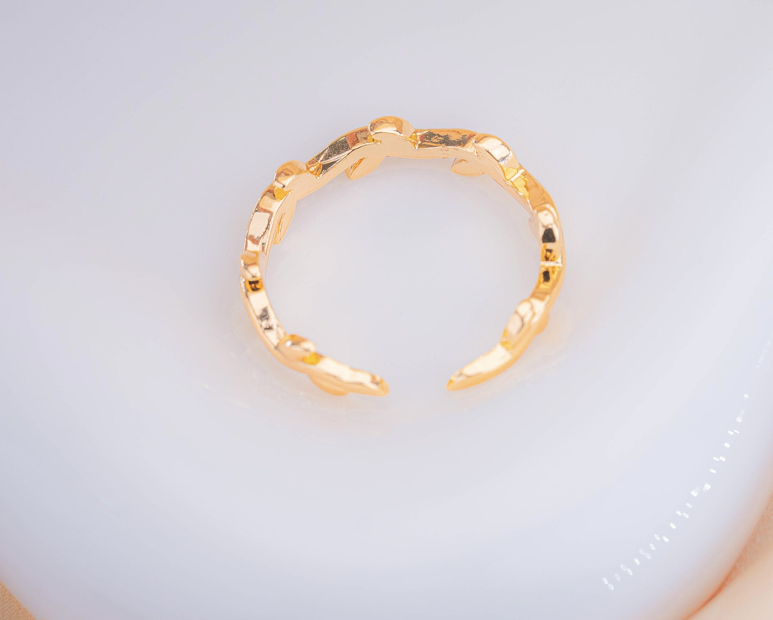Anillo Edera Dorado