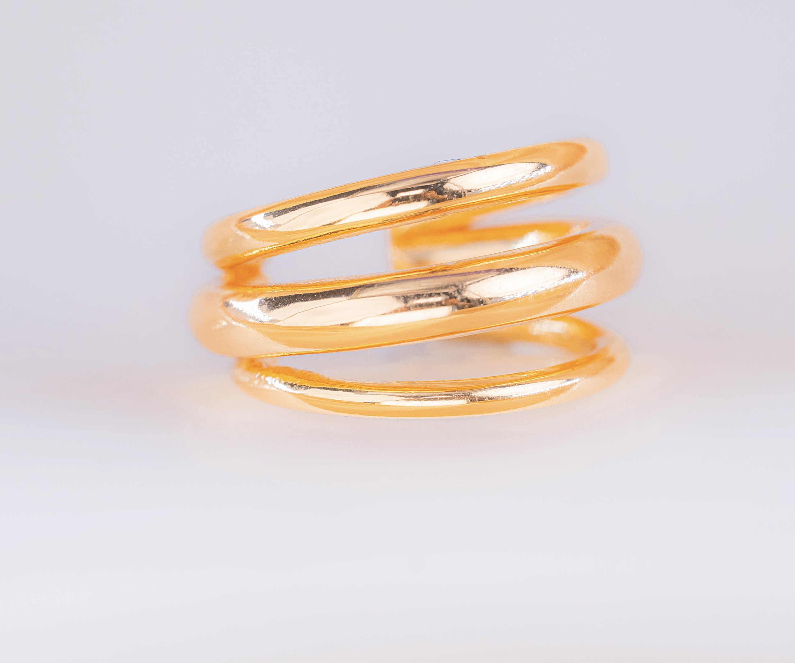 Ear Cuff Triada Dorado