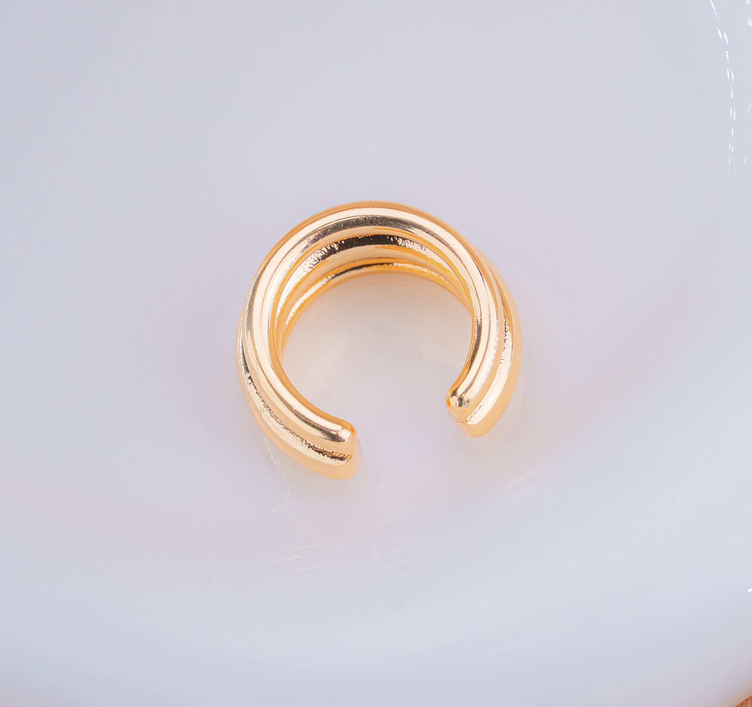 Ear Cuff Triada Dorado