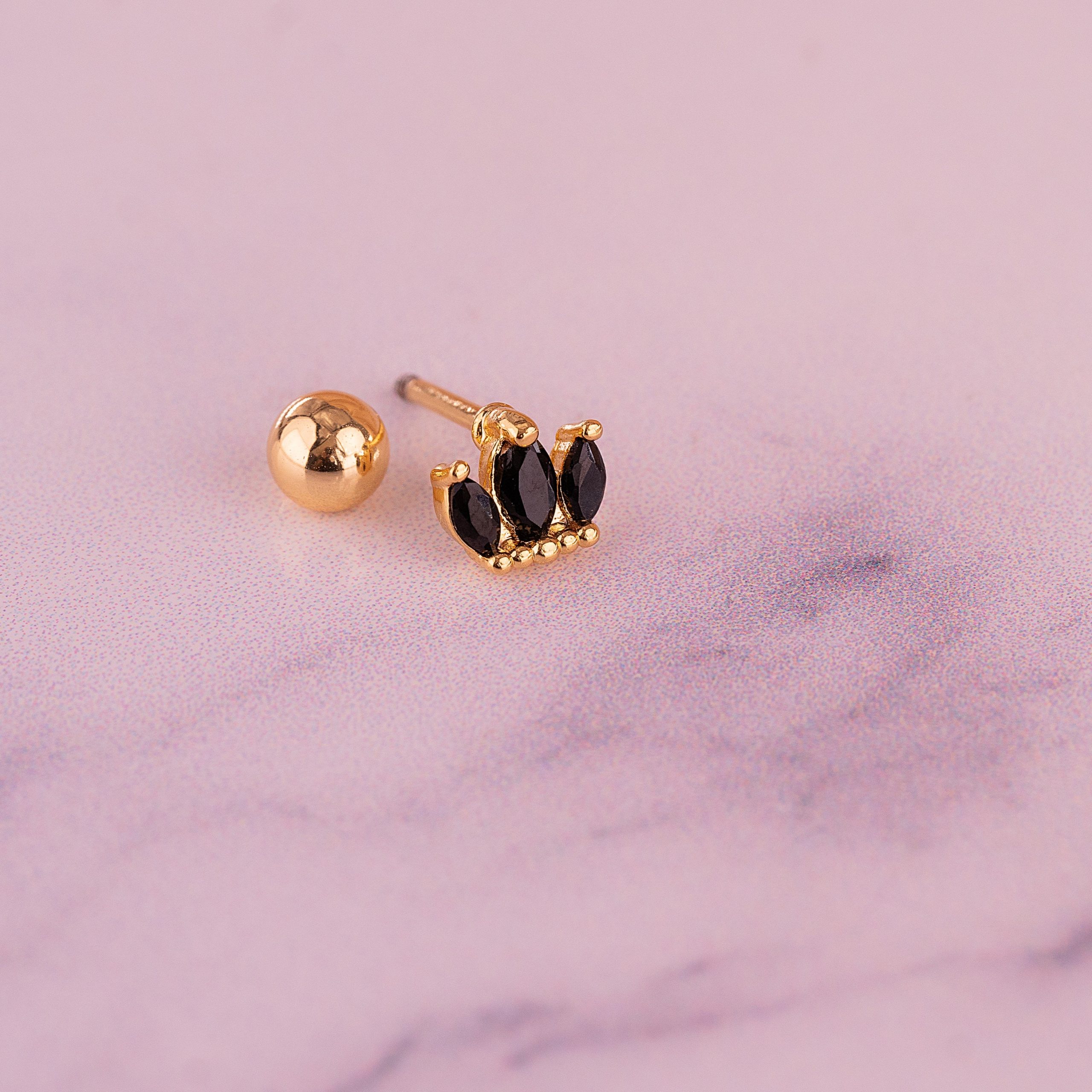 Piercing Corona Negra