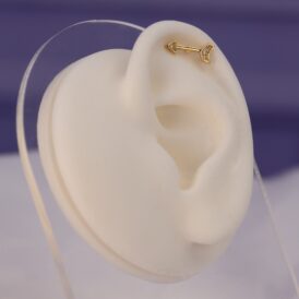 Piercing Flecha Dorado Piercing Flecha Dorado