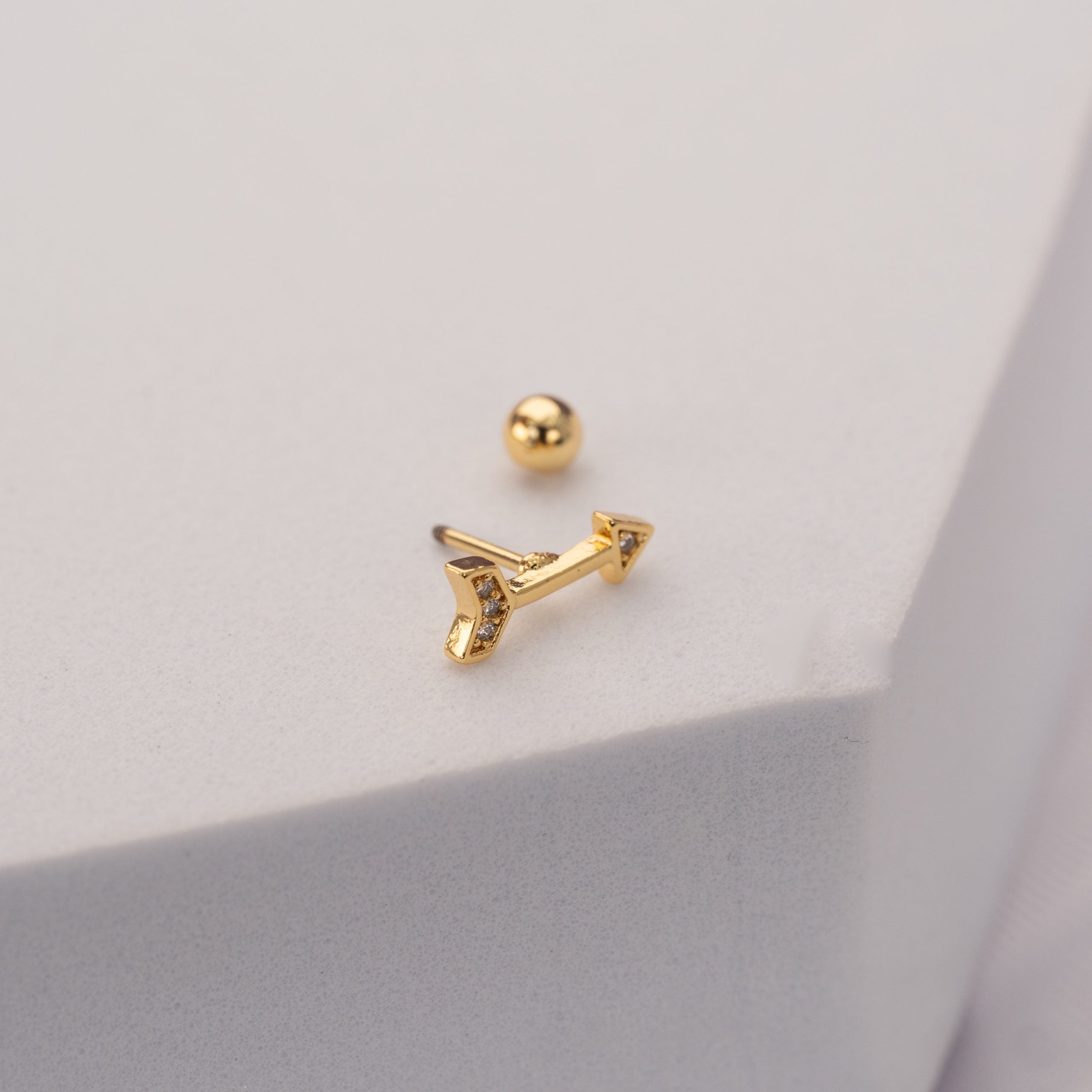 Piercing Flecha Dorado