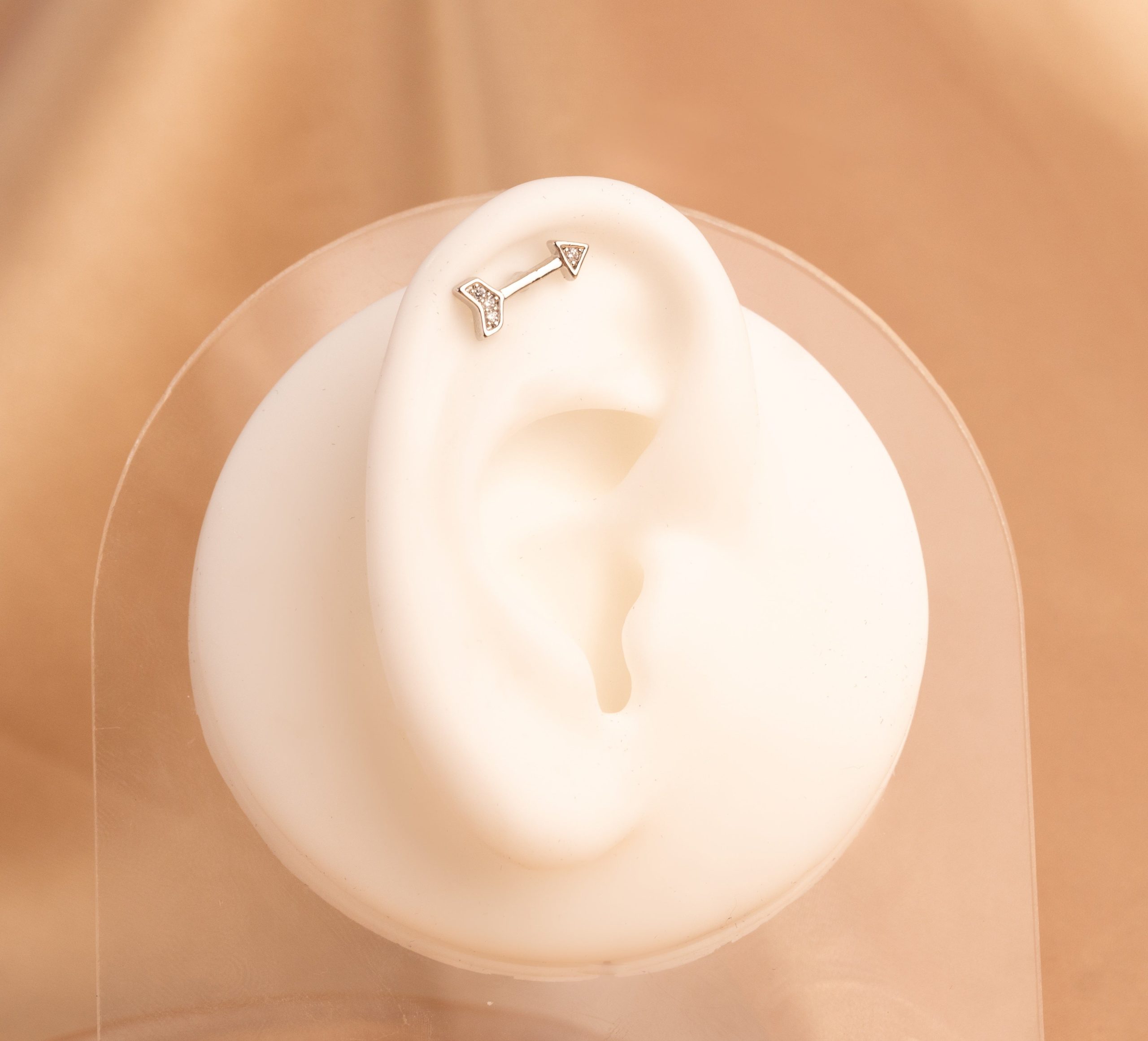 Piercing Flecha Plateada